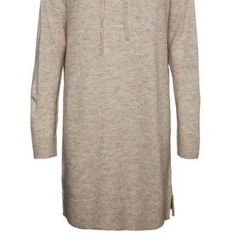 VERO MODA Women's Knit Dress Beige Brown Size Medium