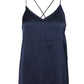 VERO MODA Women's Serein Mini Slip Dress Blue