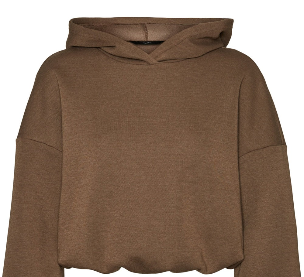 VERO MODA Women's Sweatshirt Brown