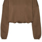 VERO MODA Women's Sweatshirt Brown