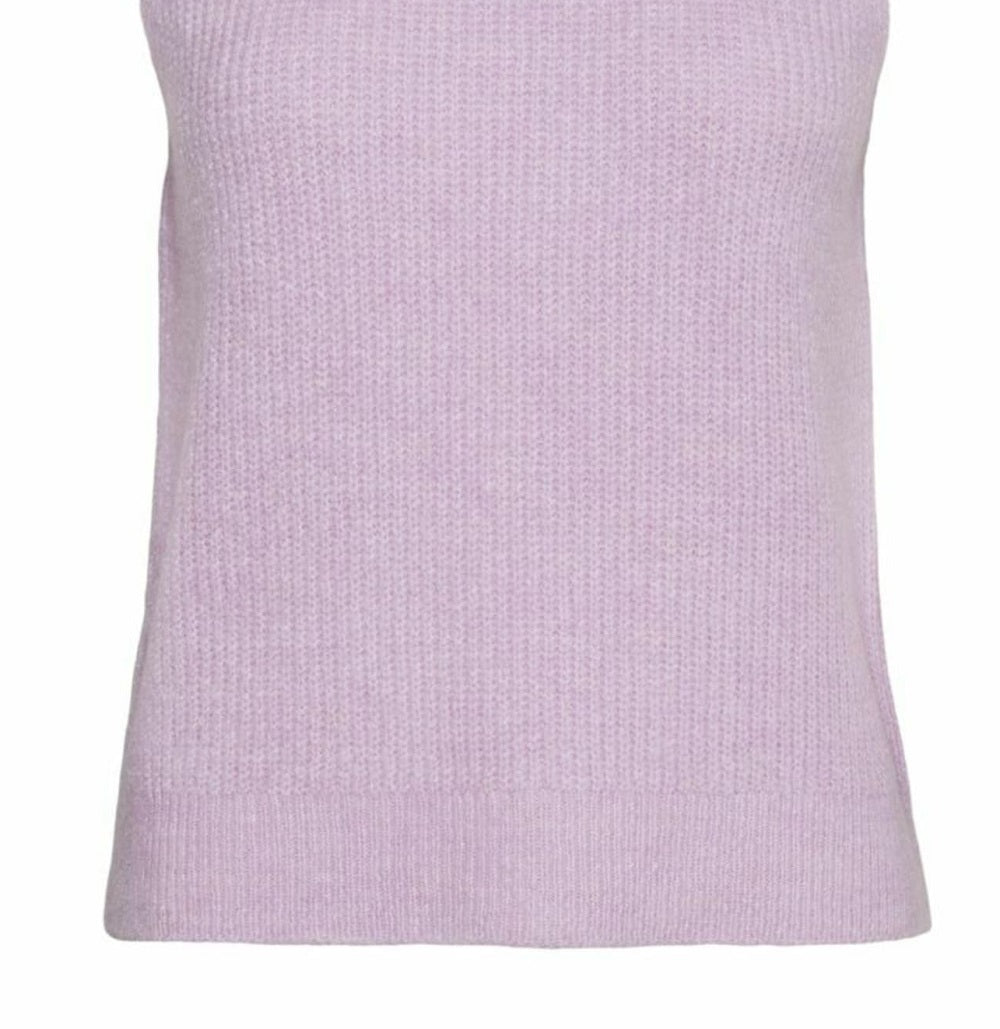 VERO MODA Women's Ruth Sweater Vest Purple Size X-Small