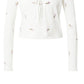 VERO MODA Women's Jeanette Cardigan White Size Medium
