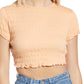 VERO MODA Women's Quincey Top Orange Size X-Large