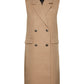 VERO MODA Women's Athena Long Waistcoat Brown Size X-Large