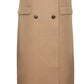 VERO MODA Women's Athena Long Waistcoat Brown Size X-Large