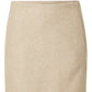 VERO MODA Women's Skirt Brown Size Large
