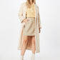VERO MODA Women's Skirt Brown Size Large