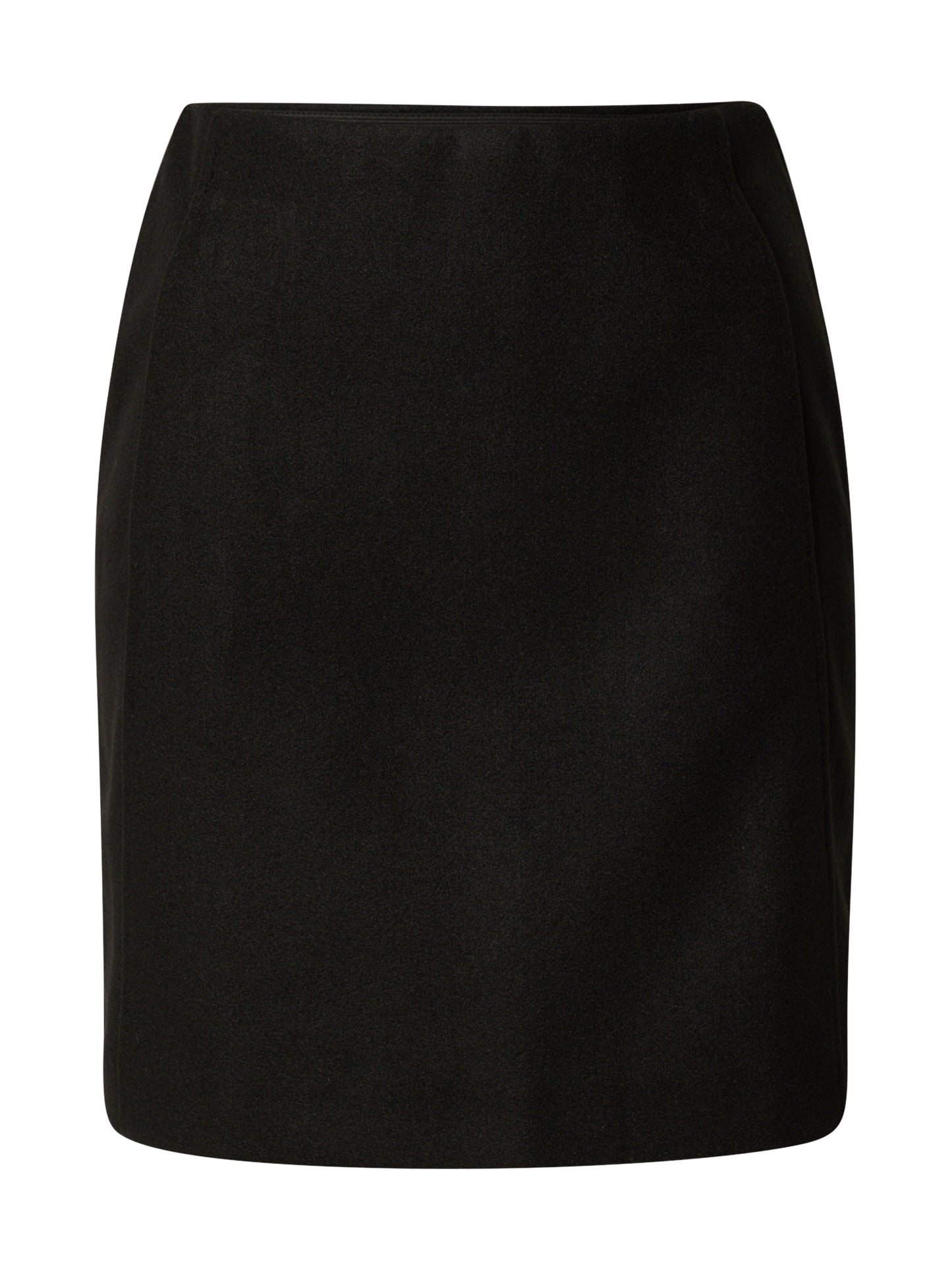 VERO MODA Women's Recycled Straight Mini Skirt Black