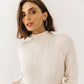 VERO MODA Women's Ethel Sweater White Size X-Large