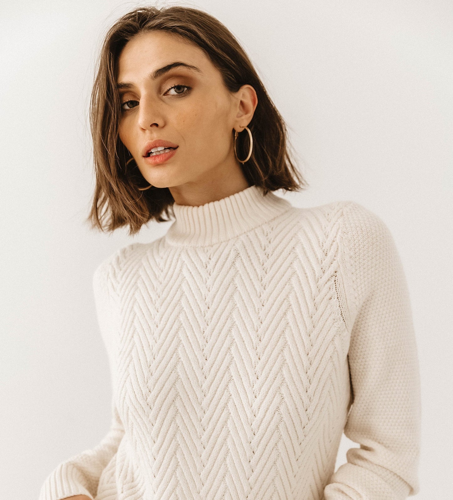 VERO MODA Women's Ethel Sweater White Size X-Large