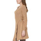 VERO MODA Women's Alexandria Knitted Dress Brown