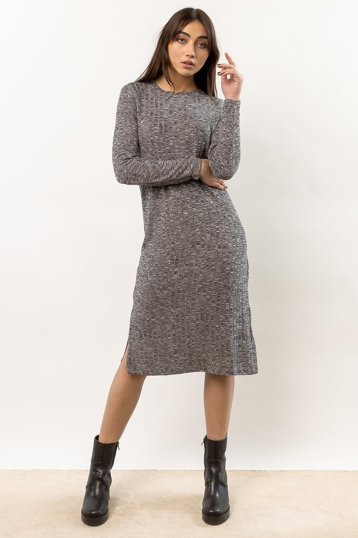 VERO MODA Women's Reef MIDI Dress Gray