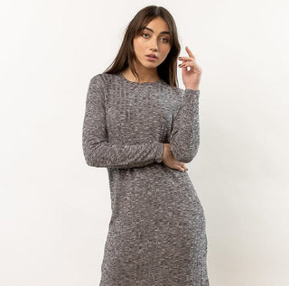 VERO MODA Women's Reef MIDI Dress Gray