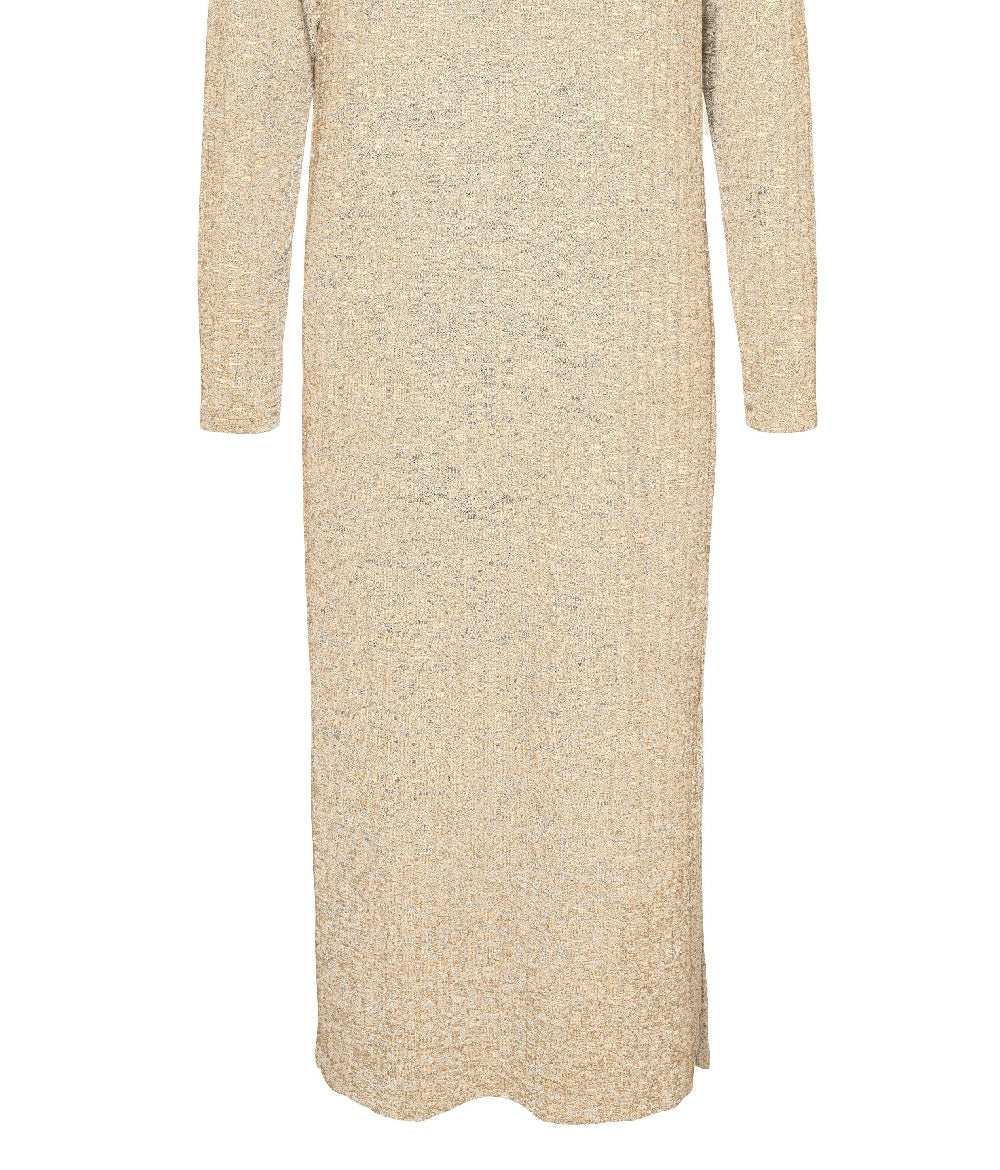 VERO MODA Women's Reef MIDI Dress Brown Size X-Large