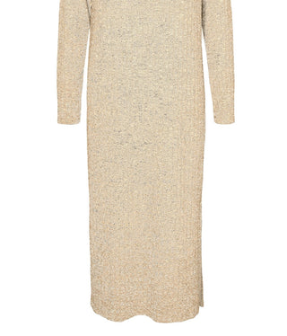 VERO MODA Women's Reef MIDI Dress Brown Size X-Large