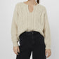 VERO MODA Women's Reese Sweater Brown Size Small