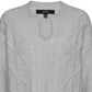 VERO MODA Women's Reese Sweater Gray