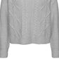 VERO MODA Women's Reese Sweater Gray