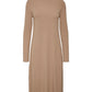 VERO MODA Women's Alondra Dress Brown Size 38