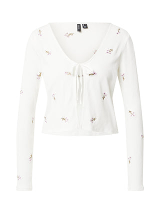 VERO MODA Women's Jeanette Cardigan White Size X-Large