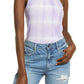 VERO MODA Women's Tie Dye Tank Top Purple