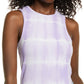 VERO MODA Women's Tie Dye Tank Top Purple