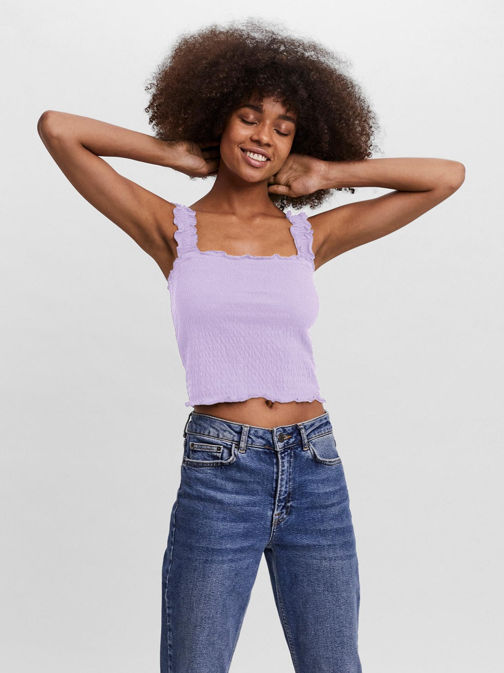 VERO MODA Women's Top Purple