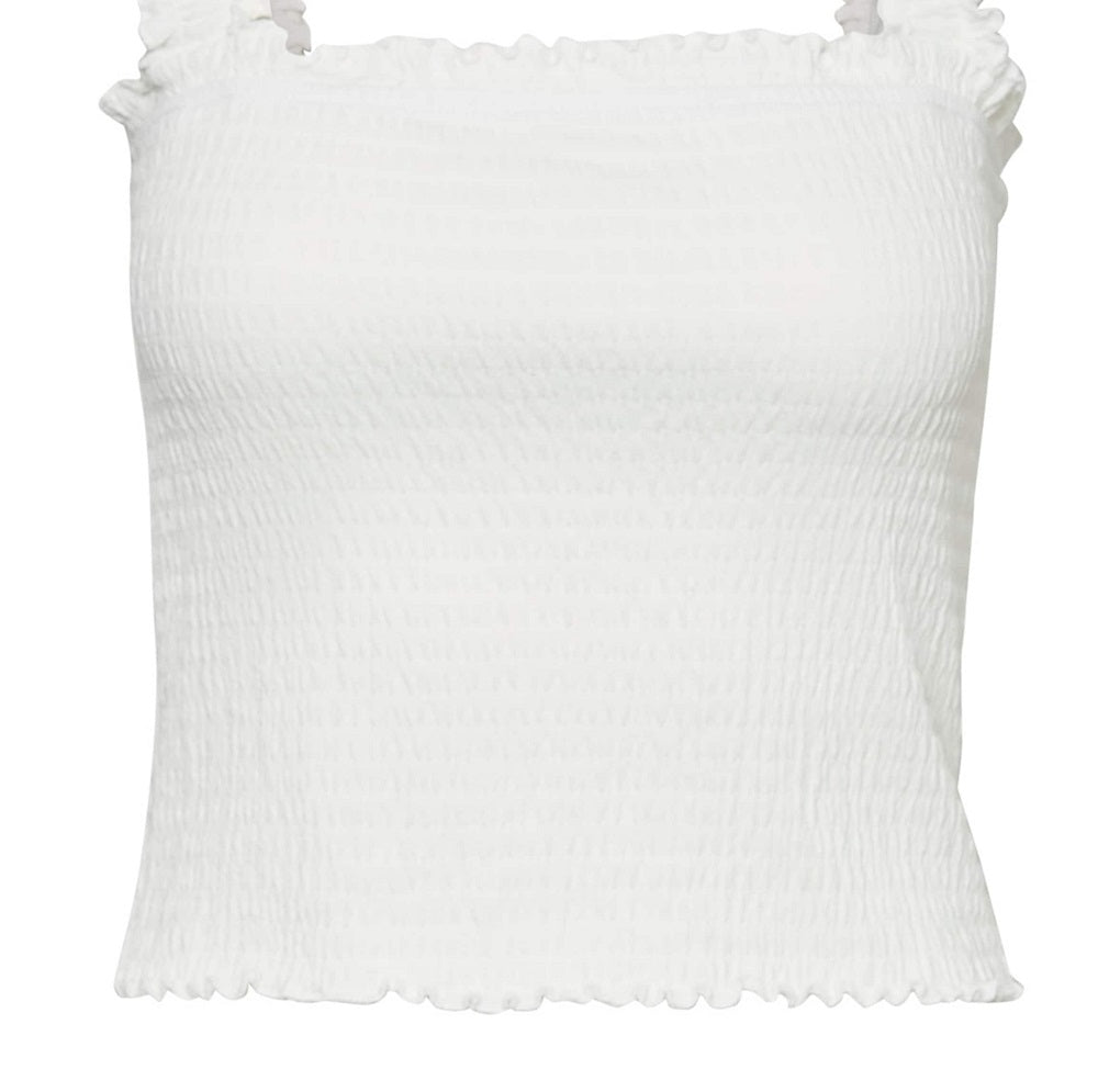 VERO MODA Women's Adonis Tank Top White Size X-Large