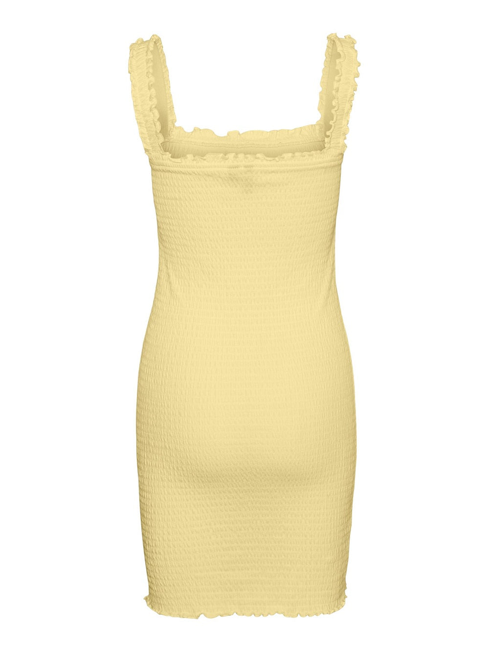 VERO MODA Women's Kinsey Dress Yellow Size X-Large