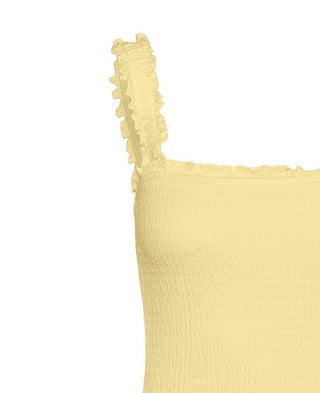 VERO MODA Women's Kinsey Dress Yellow Size X-Large