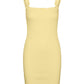 VERO MODA Women's Kinsey Dress Yellow Size X-Large