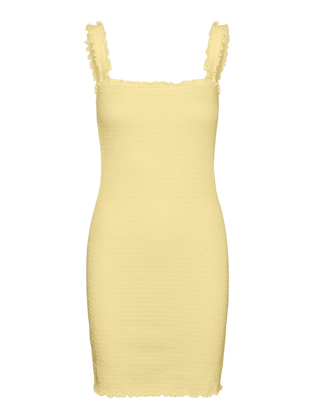 VERO MODA Women's Kinsey Dress Yellow Size X-Large