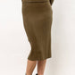 VERO MODA Women's Shea Skirt Green