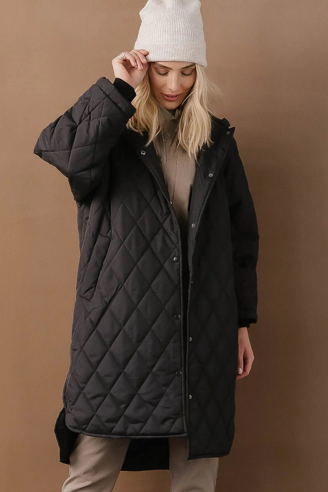 VERO MODA Women's Donna Long Jacket Black Size Small