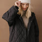 VERO MODA Women's Donna Long Jacket Black Size Small