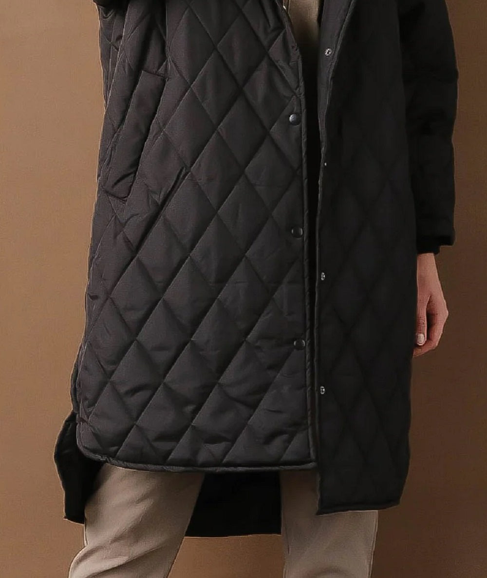 VERO MODA Women's Donna Long Jacket Black Size Small