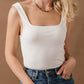 VERO MODA Women's Huntley Tank Top White Size Small
