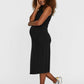 VERO MODA Women's Francoise Turtleneck Dress Black Size Small