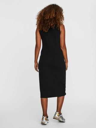 VERO MODA Women's Francoise Turtleneck Dress Black Size Small