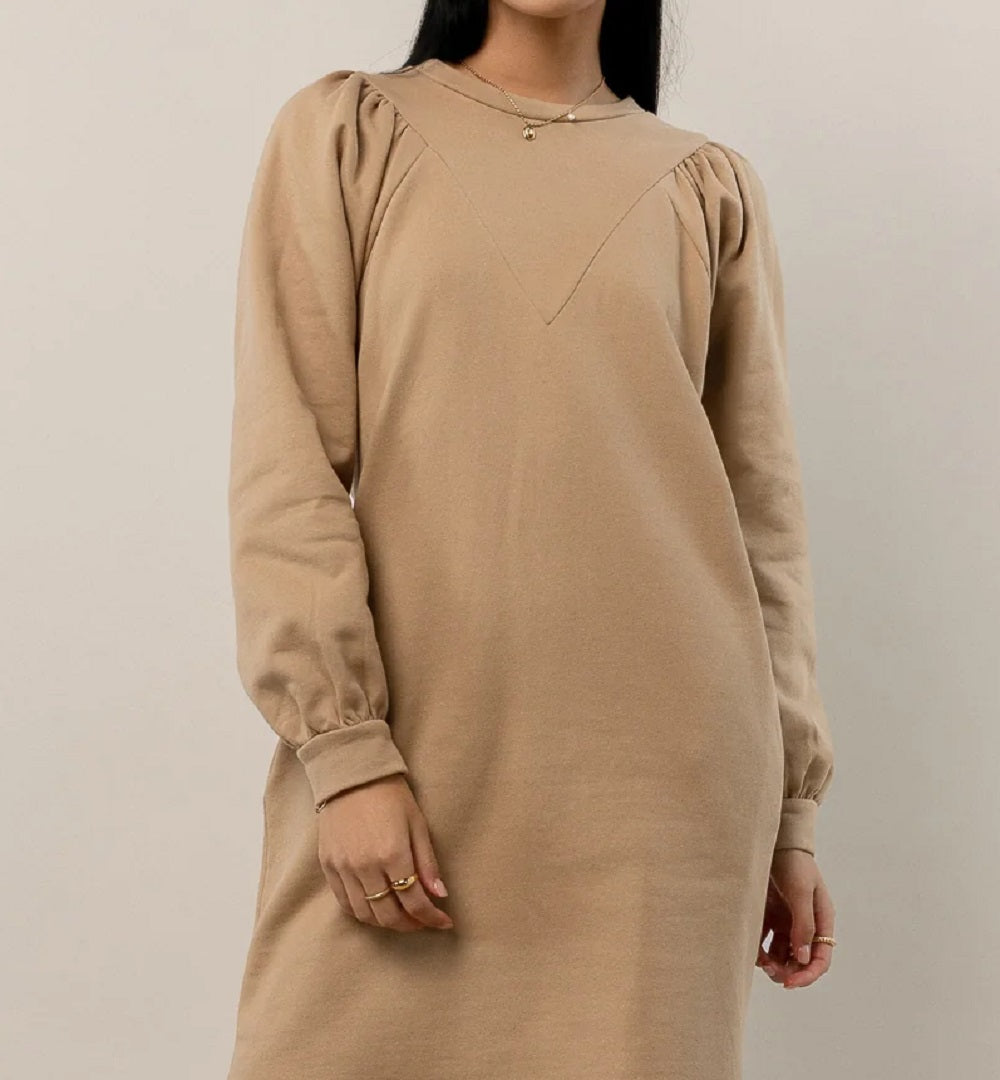 VERO MODA Women's Everard Sweater Dress Brown Size Medium