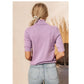 VERO MODA Women's Thea Sweater Top Purple