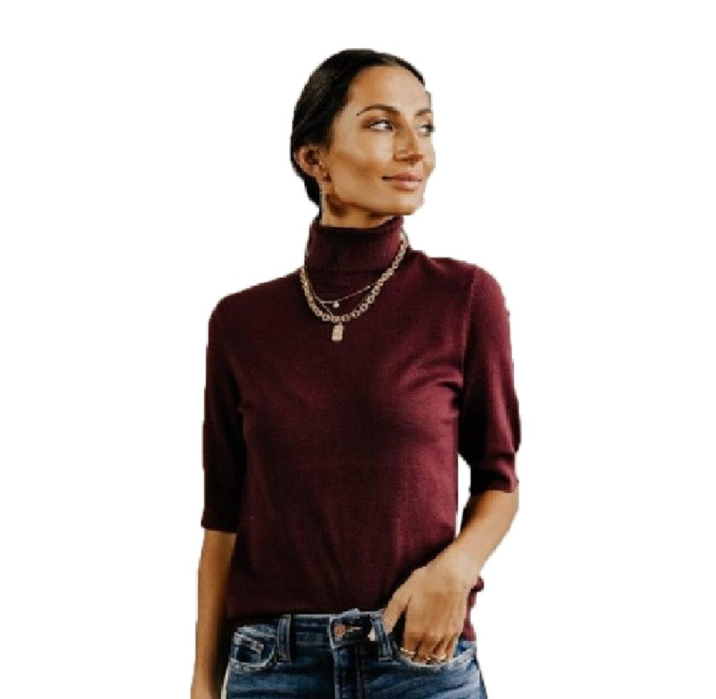 VERO MODA Women's Thea Sweater Top Red