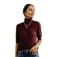 VERO MODA Women's Thea Sweater Top Red