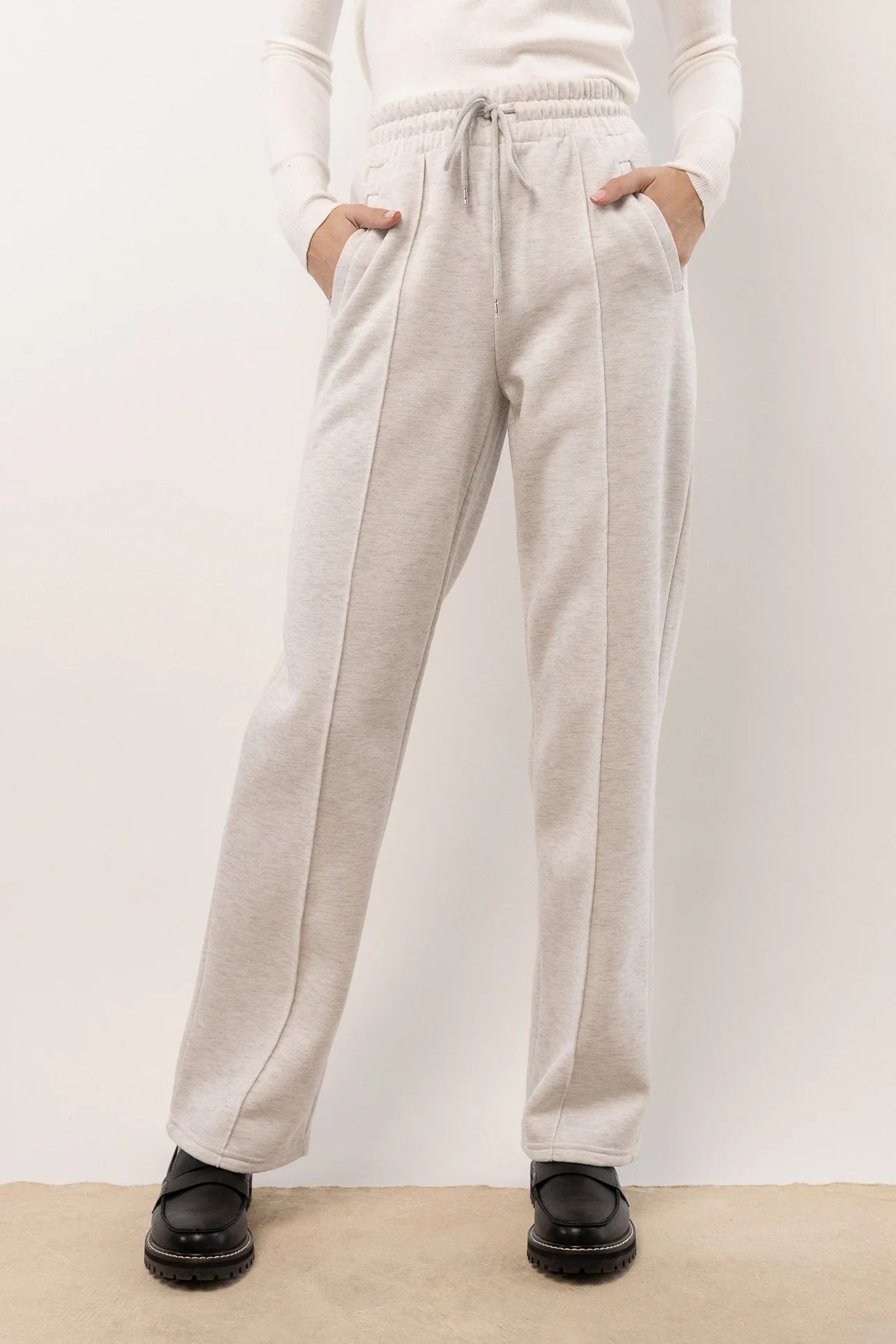 VERO MODA Women's Dinah Sweatpants Gray Size Small