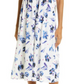 Baum Und Pferdgarten Admore Floral Print Smocked Organic Cotton Dress In Blue Tulip Size 8 Us