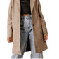 VERO MODA Women's Joslyn Coat Brown Size Small