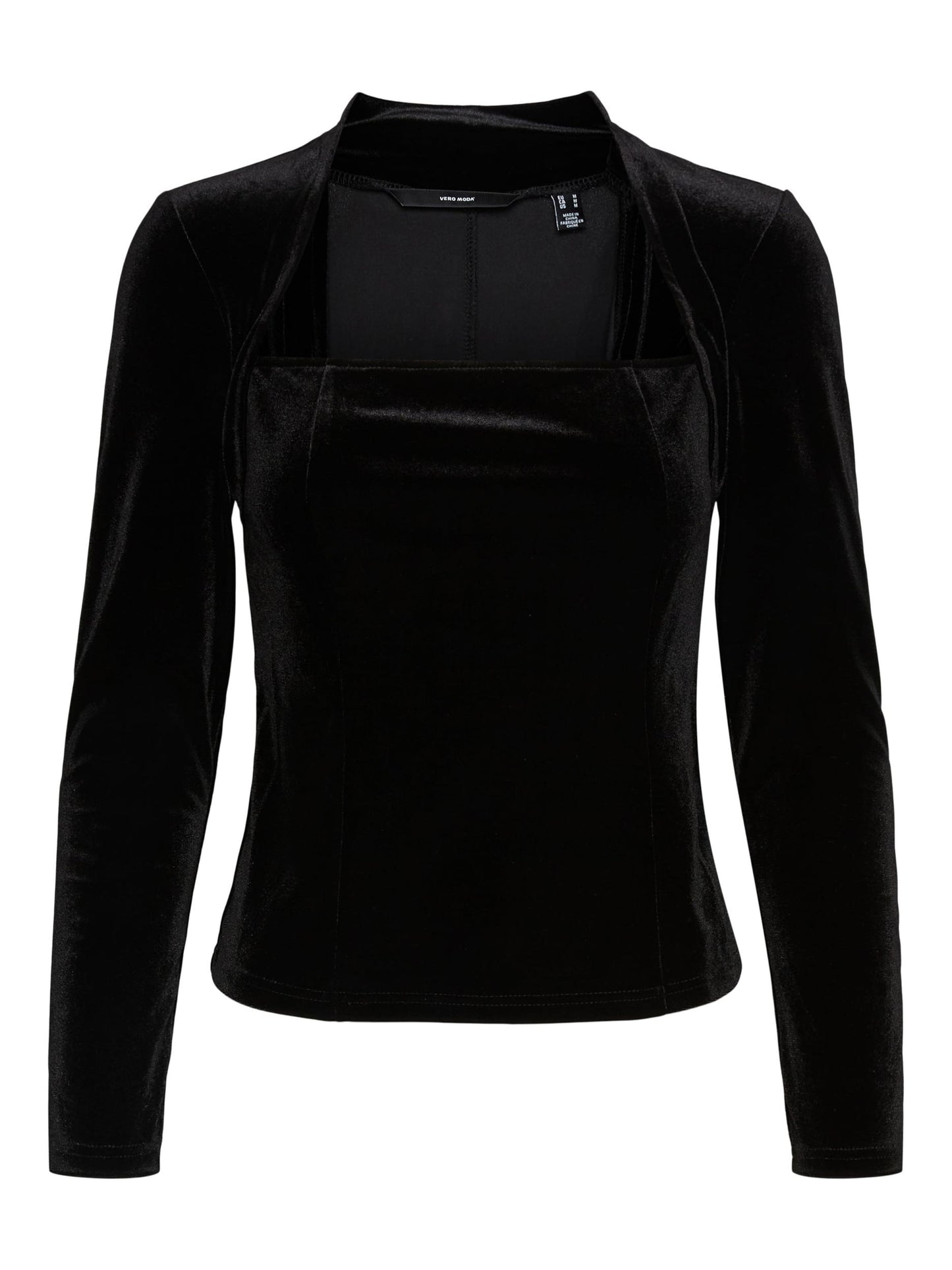 VERO MODA Women's Shirt Black Size Medium