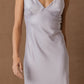 VERO MODA Women's Aria Slip Dress Gray Size Small