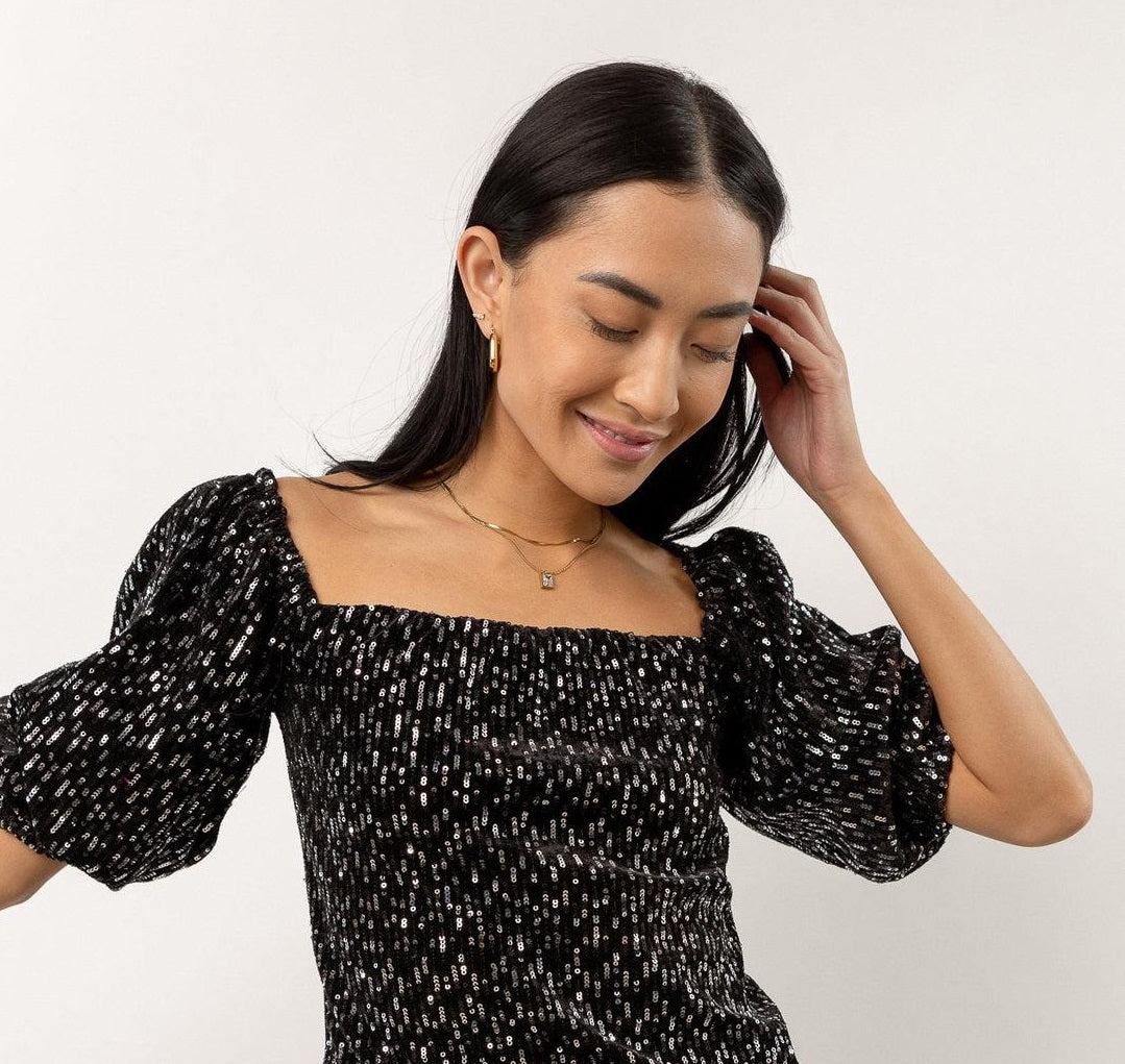 VERO MODA Women's Kimmie Top Black