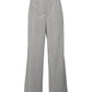 VERO MODA Women's Pleat Front Trousers Grey Size 42
